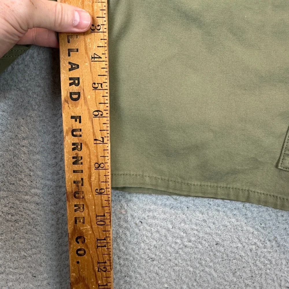 Carhartt Shorts Mens 38 Relaxed Fit Olive Green Rugged Flex Cargo Workwear EUC